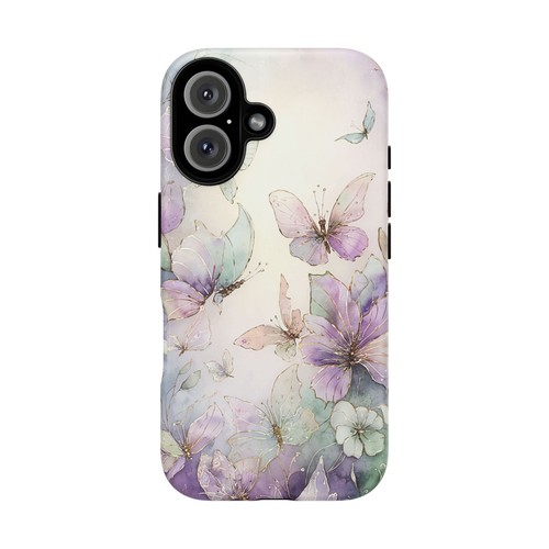 Spring Butterfly Phone Case, Elegant Nature-Inspired Design Cover | X53 - 第 20/272 張圖片