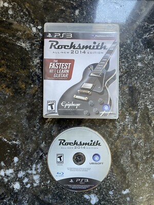 Rocksmith 2014 Edition (Sony Playstation 3, PS3) COMPLETE & TESTED NICE!!