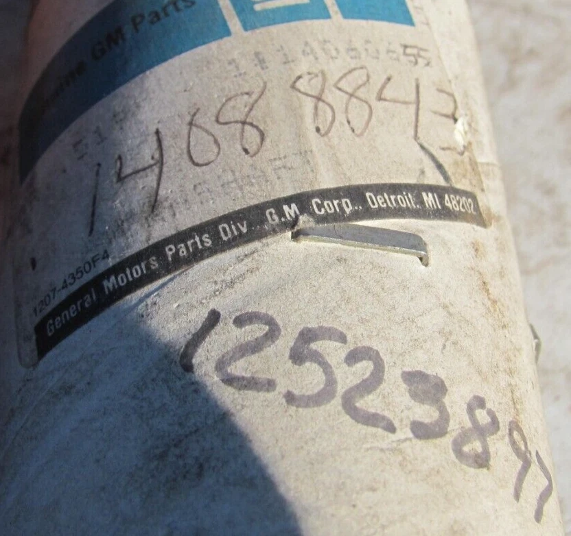 Árbol de levas 5,0 L Firebird Camaro Corvette Firebird 1982-91 sellado GM 12523897 14088843 NUEVO DE STOCK Foto 2 de 4