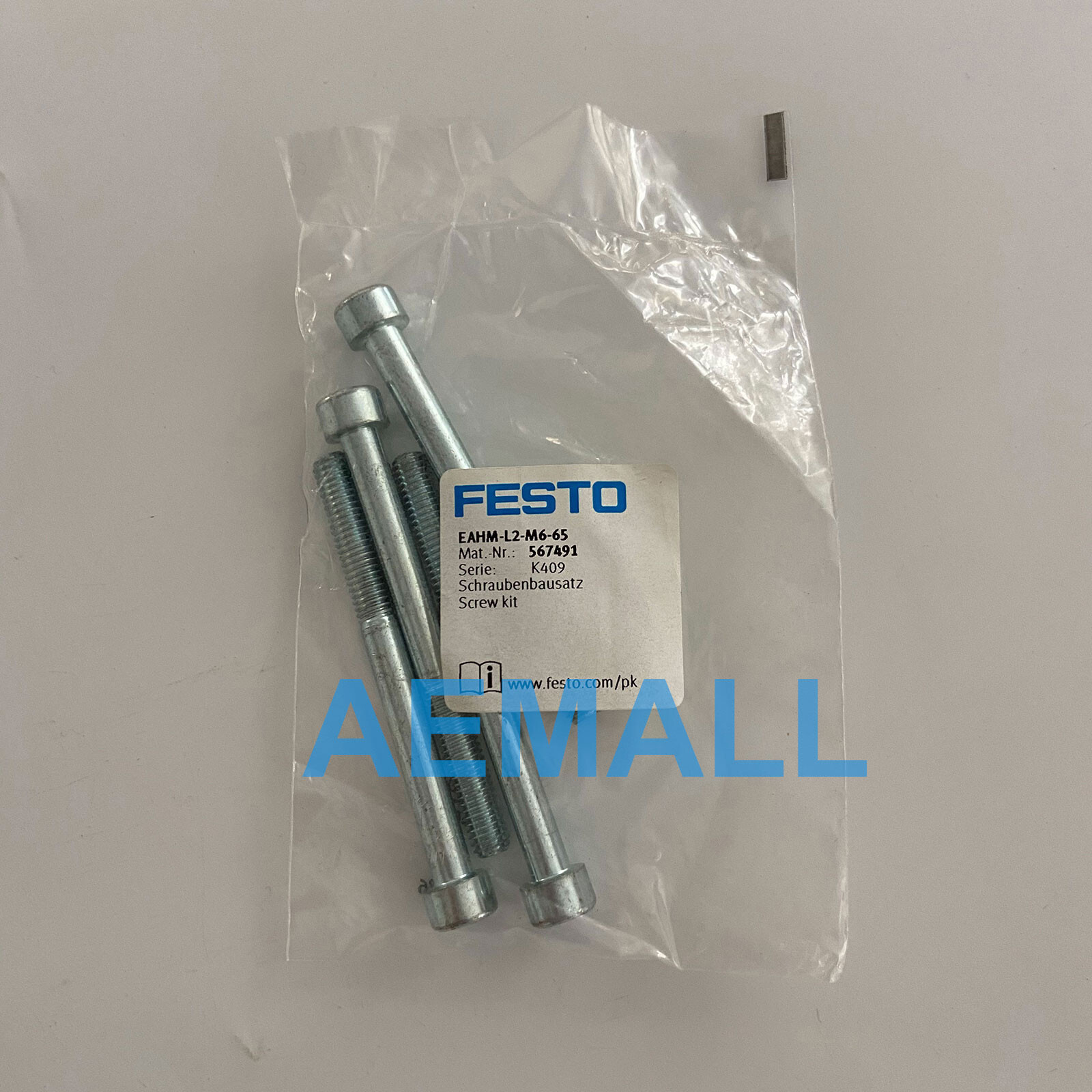1Pack (4 screws )New Festo EAHM-L2-M6-65 567491 Screw Kit