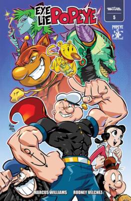 EYE LIE POPEYE #5 (OF 5) CVR B WILLIAMS 11/4/24 PRESALE