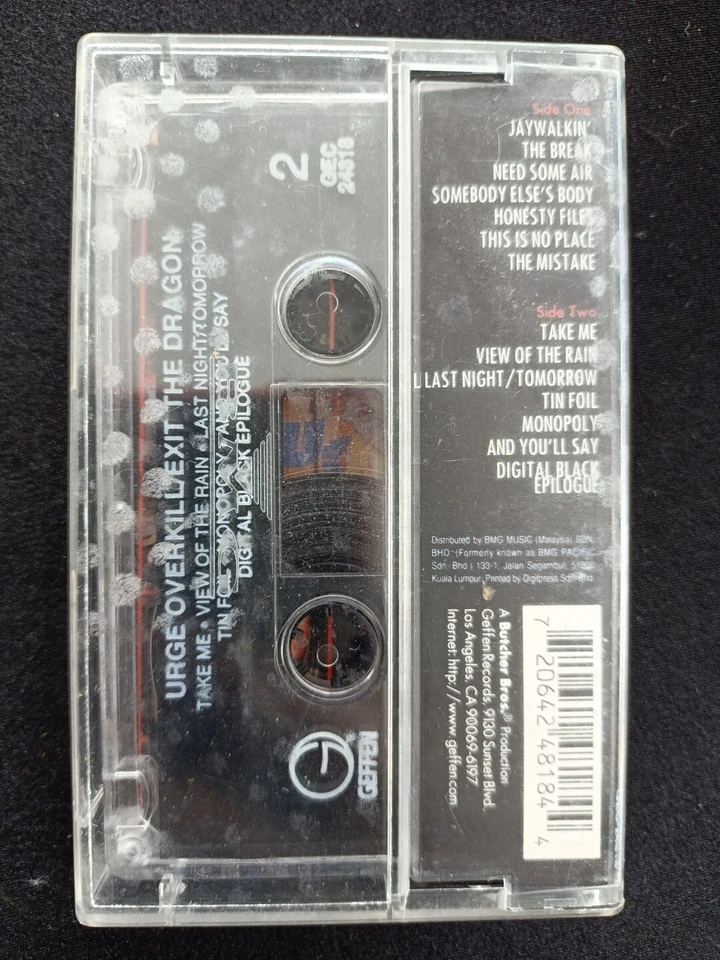 Urge Overkill : Exit The Dragon Cassette Tapes - Image 2 of 4