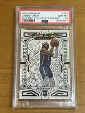 Jaden Hardy PSA 10 2022 Obsidian Electric Etch White Pulsar #193