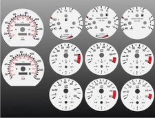 White Face Gauges For 1984-1993 Mercedes W124 White Face Gauges For 1984-1993 Mercedes W124