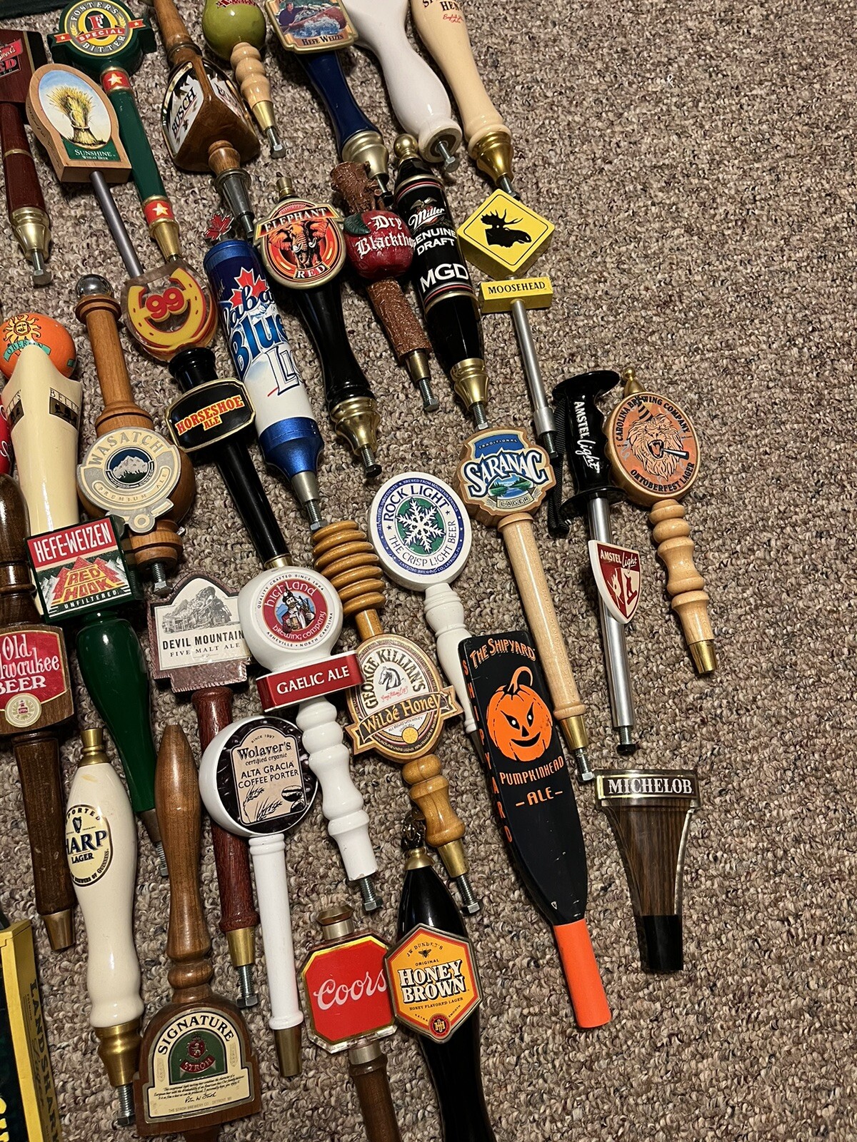Lot Of 52 RARE Beer Tap Handles eBay