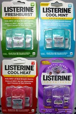 72 ct Listerine Pocketpacks Breath strips FLAVOR CHOICE PICK ONE