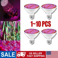 300LED Grow Light Bulb Full Spectrum Light for Indoor Plants Flowers Veg Growing
