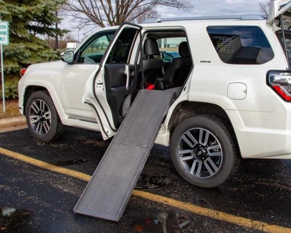 Rampa plegable para mascotas PetStep - grafito Foto 3 de 4