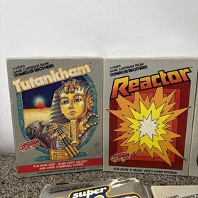 Atari 2600 Parker Brothers Game Lot CIB Lot Of 5
