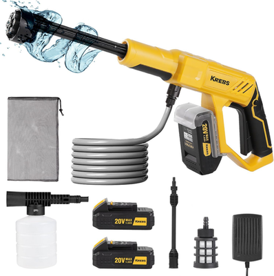 #ad #ad 20V Cordless Pressure Washer Max 560 PSI High Pressure Power Washer Portable Han $75.99