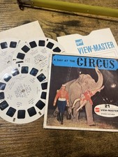 3x Viewmaster Reels Day Circus Ringling Bros Barnum  Bailey 701/702/703