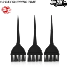 Hair Coloring Brush Kit - 3 Pcs Hair Dye Brushes with Applicator for Salon And.