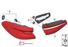 BMW 6 Gran Turismo G32 Rücklicht hinten rechts RHD 63217376484 NEU ORIGINAL