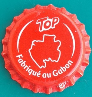 GABON TOP AFRICA CHAPA KRONKORKEN TAPPO CROWN BOTTLE CAP