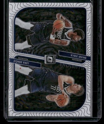 2023-24 Donruss Optic #4 Kyrie Irving / Luka Doncic Optical Illusions