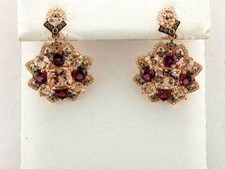 Le Vian 14K Rose Gold Dangle/Drop Earrings Jewelry for Her 13 1/3 cts Morganite