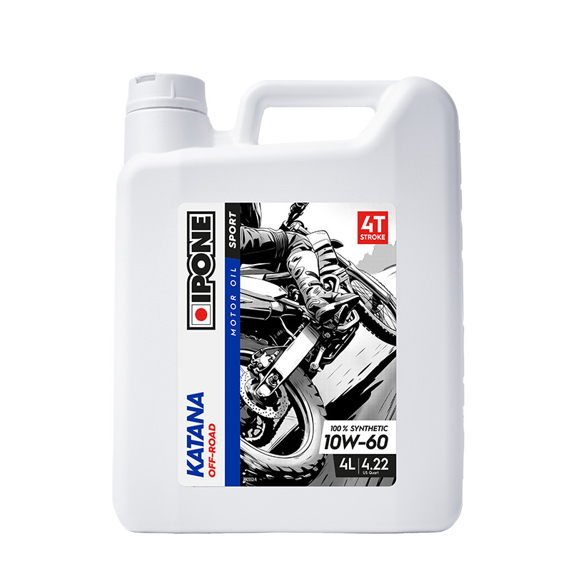 Huile IPONE KATANA OFF ROAD 10W60 lubrifiant moteur moto cross 4 litres