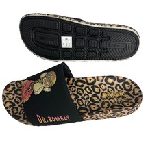 Skechers x Snoop Dog : Low Slider - Bombay Slide 251015 Leopard New Without Box