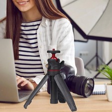 Mini Camera Tripod Stand Universal 1/4" Screw Tabletop Desktop Tripod Portable