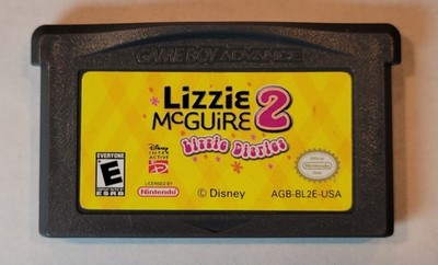 2004 Lizzie McGuire 2 Lizzie Diaries Nintendo Game Boy Advance Game Cart Only 