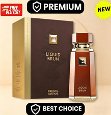 Fragrance World French Avenue Liquid Brun For Men Perfume 100ml/3.4oz Spray New