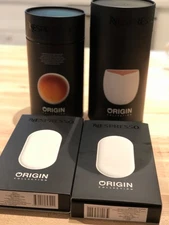 Nespresso Two Sets of 2- Origin Collection Cups & Saucers Open Box