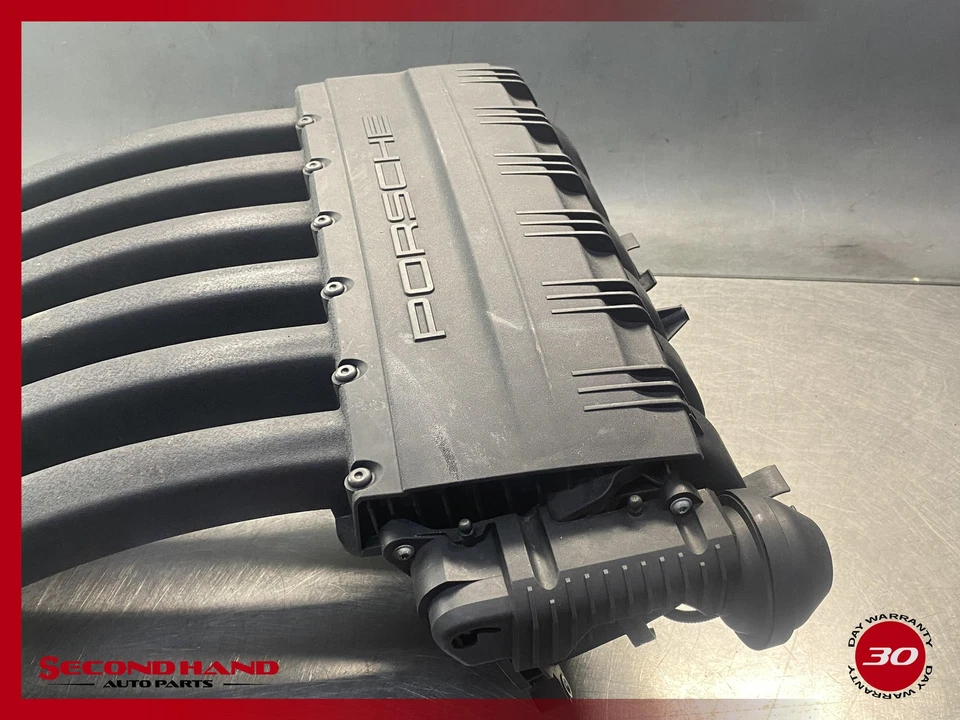 2009-2018 PORSCHE CAYENNE (958) 3.6L M55.02 VR6 ENGINE INTAKE MANIFOLD - Image 2 of 4