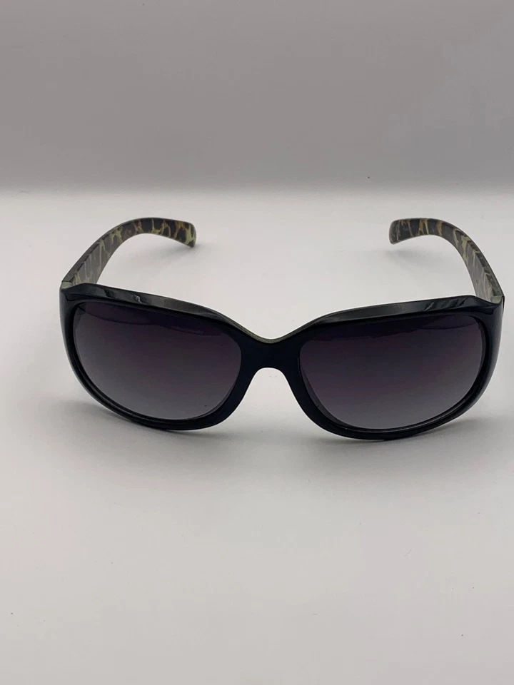 Nine West女式太阳镜黑色镜框豹纹寺庙58毫米 — 第 2/4 张图片