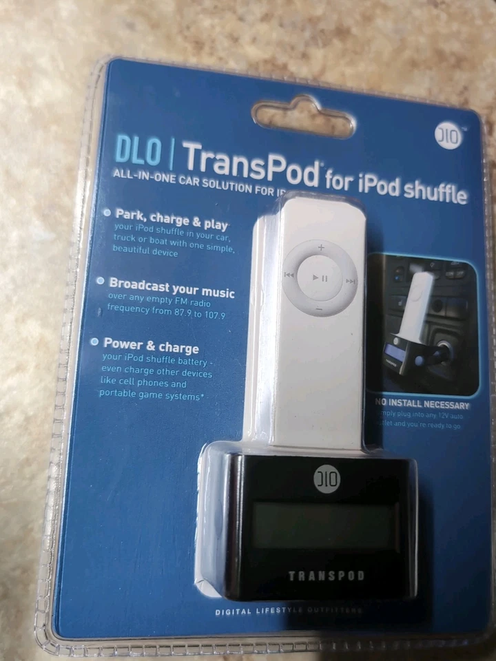 TransPod DLO para iPod Shuffle - Solución de coche todo en uno para iPod Shuffle Foto 4 de 4