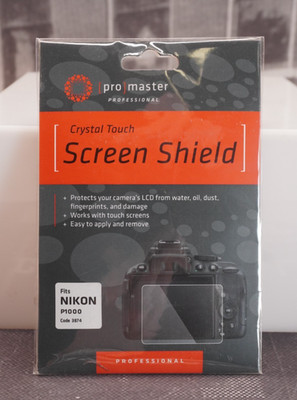 ProMaster Crystal Touch Screen Shield for Nikon P1000 (#3874)