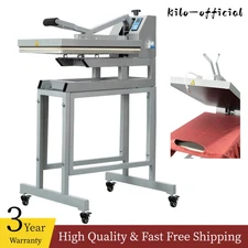 KILO 16x24 Format Manual T-Shirt Heat Press Machine w/ Infrared Positioning 2KW