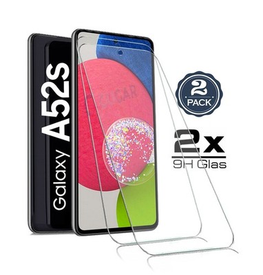 2X für Samsung Galaxy A52s 5G - 9H Panzerfolie Echt Glas HD Display Schutzglas