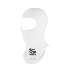 Simpson Racing 23091W Pro-Fit Headsock - Single Eye Balaclava - White - Each