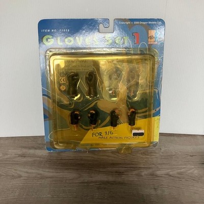 Dragon Models E 5 Handschuhe Set 1/6 Actionfigur Vintage Showa Retro Display