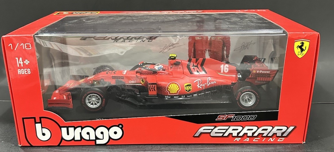 2020 Austrian GP BBURAGO SF1000 CHARLES LECLERC #16 FERRARI 1/18