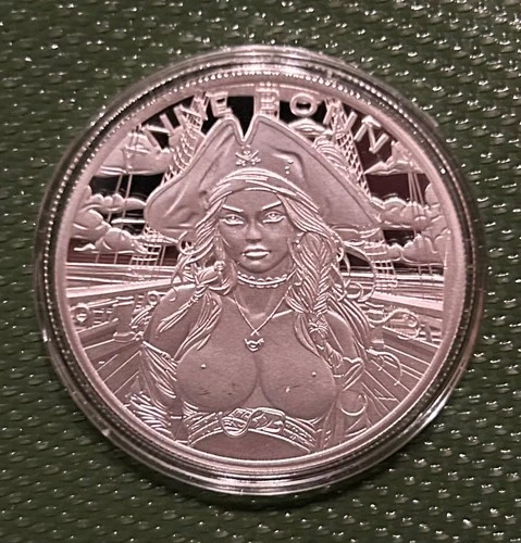 Locker Mint Anne Bonny Proof Silver 1oz Round Low Mintage of 399