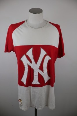 COOPERSTOWN MAJESTIC HERREN TRIKOT L MAN SHIRT CASUAL VINTAGE BASEBALL NY YANKEES