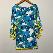 Trina Turk Ipanema French Riviera Swim Cover-up Tunic Dress Size Small D049 -7