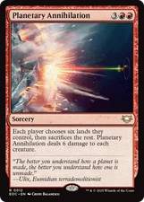 Planetary Annihilation [Edge of Eternities Commander] Magic MTG