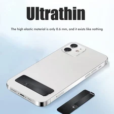 Ultra-Thin Phone Kickstand Metal Folding Desktop Stand Invisible Back Sticker