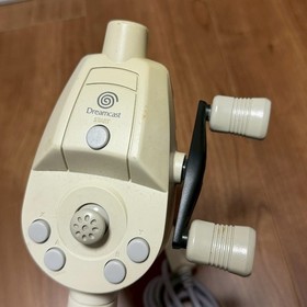 Sega DC Dreamcast ASCII Fishing Rod Controller HKT-8700 Working a
