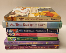 Winnie The Pooh  Disney Storybook Collection Book Set Lot of 7 Pixar Princess