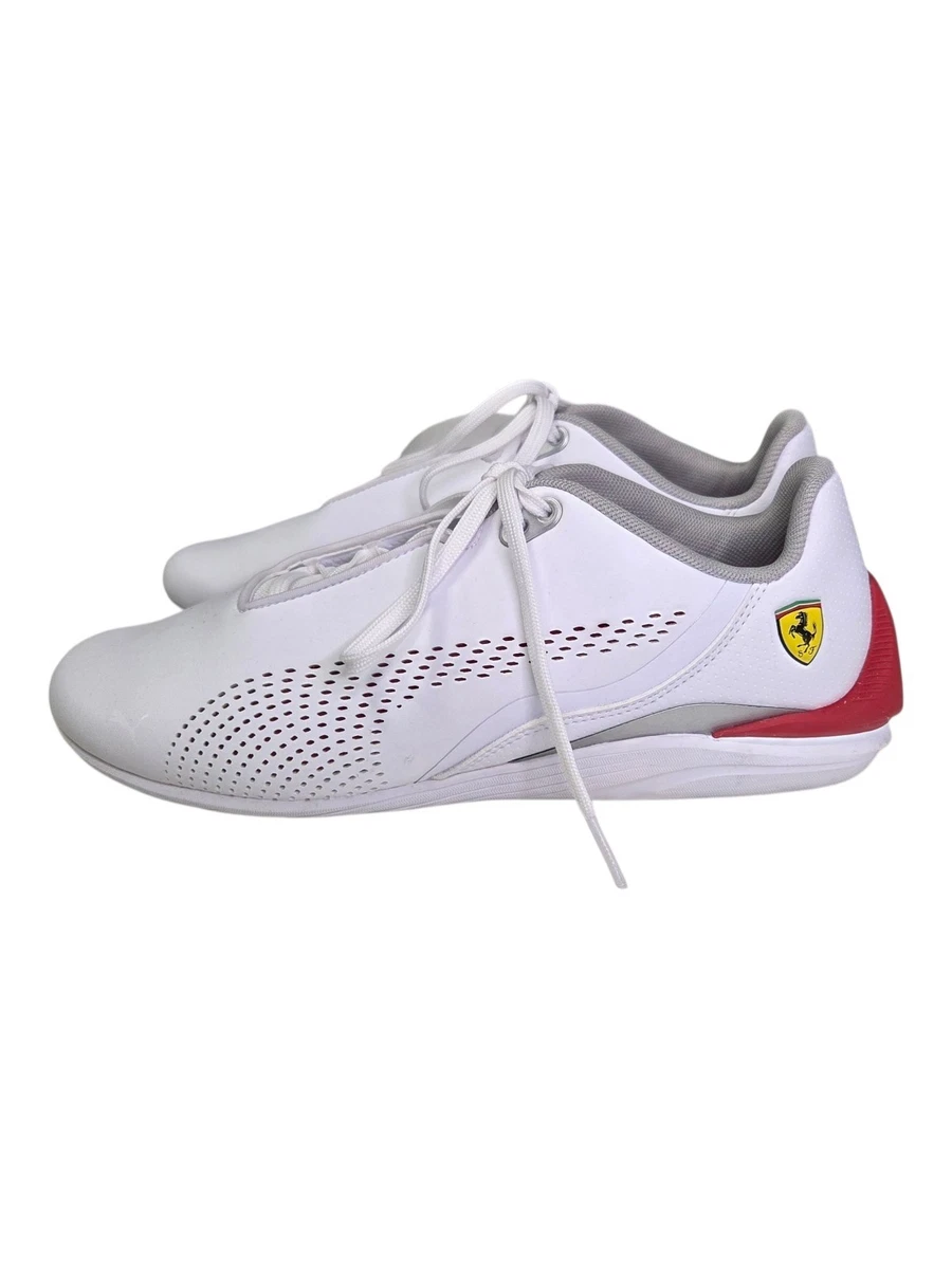 Scuderia Ferrari x Puma Drift Cat Decima White Rosso Corsa for