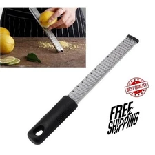Stainless Steel Cheese & Citrus Grater Zester – Lemon Zester Food Grater Tool