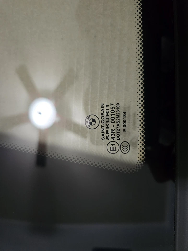 BMW M235I M240I 2014-2021 CUARTO TRASERO IZQUIERDO VENTANA CRISTAL NEGRO BRILLANTE NUEVO OEM Foto 3 de 4