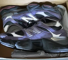 New Balance 9060 Violet Noir Mens Size 11 Womens Size 12.5