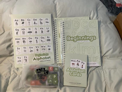 Not Consumed Beginnings Reading Curriculum Kit-Letters and Sounds-New in Box