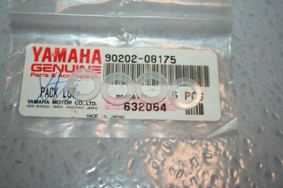 #ad #ad YAMAHA Grizzly YFA1 YFM125 CG50 SH50 YFB250 CW50 Washer Qty 4 90202 08175 $24.99