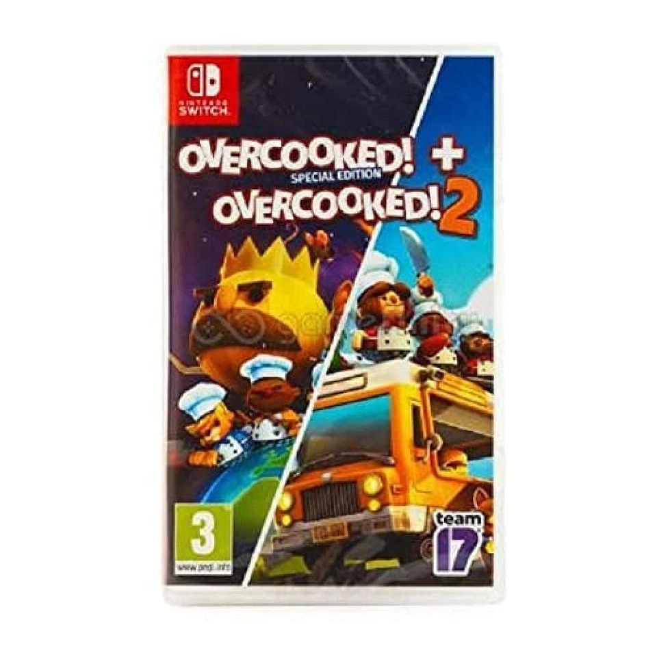 ¡Sobrecocido! + ¡Sobrecocido! 2 para Nintendo Switch - Ultimate Co-Op Cooking Game Foto 3 de 4