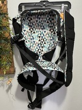 Beco Baby Gemini Baby Carrier - Geometric triangles blue and gray